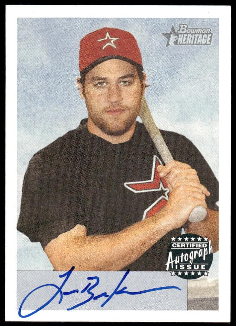 Lance Berkman 2002 bowman Bowman Heritage