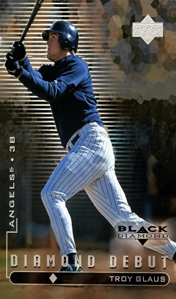 Troy Glaus 1999 upper-deck Upper Deck Black Diamond