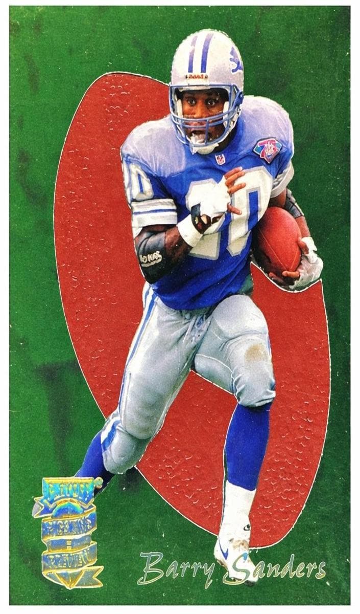 Barry Sanders 1995 panini
