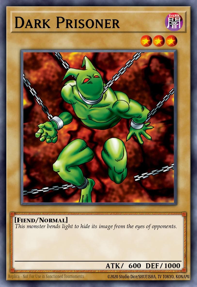 Dark Prisoner 2020 Yu-Gi-Oh! Speed Duel Starter Decks: Twisted Nightmares