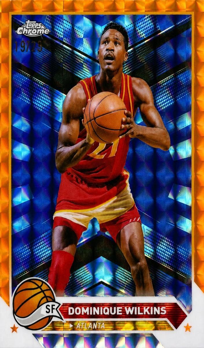 Dominique Wilkins 2023 topps Topps Chrome