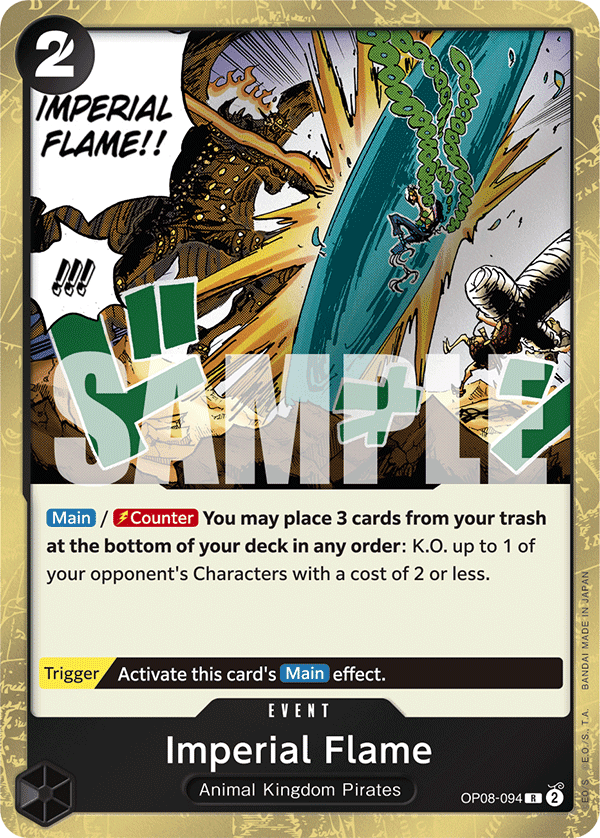 Imperial Flame 2024 One Piece Japanese Two Legends