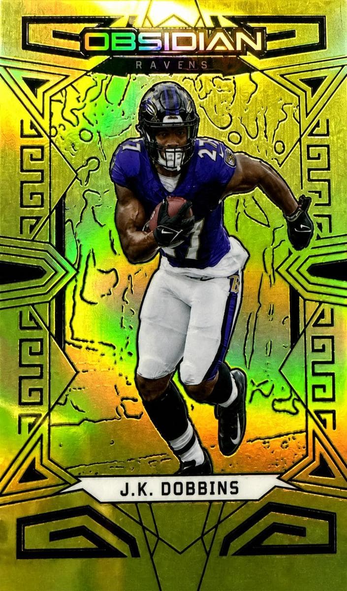 J.K. Dobbins 2023 panini Panini Obsidian