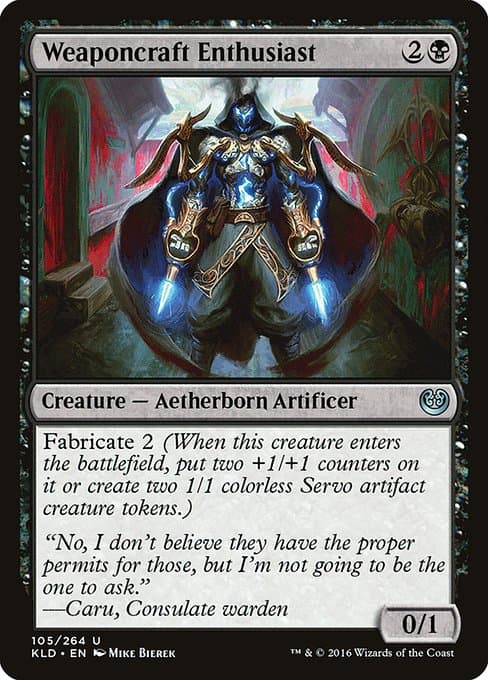 Weaponcraft Enthusiast 2016 Magic: The Gathering Kaladesh