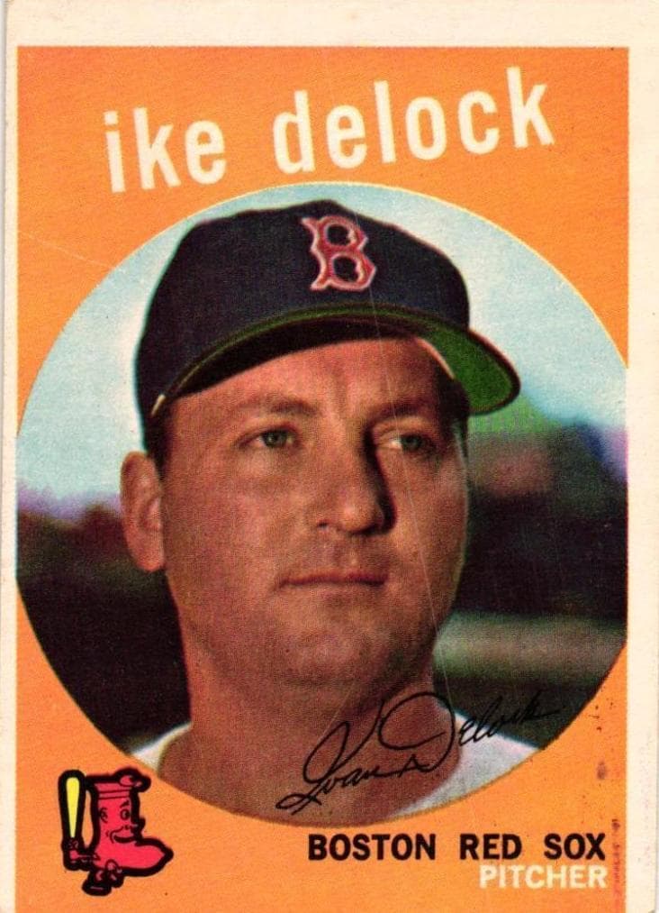 Ike Delock 1959 topps Topps