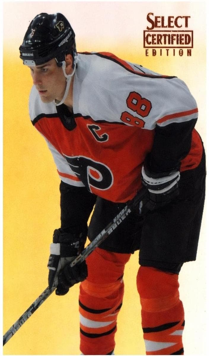 Eric Lindros 1996 panini Select Certified