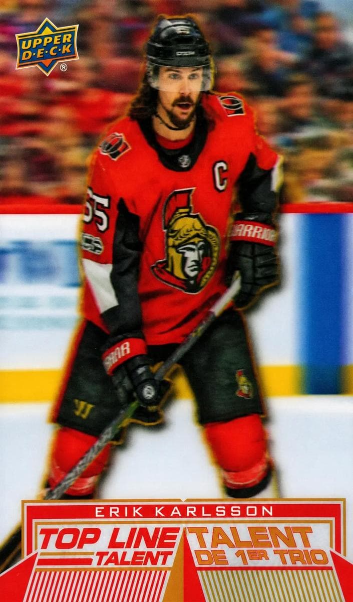 Erik Karlsson 2018 upper-deck Tim Hortons