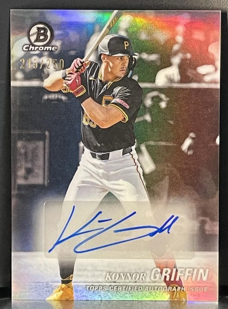 Konnor Griffin 2025 bowman Bowman Draft Chrome