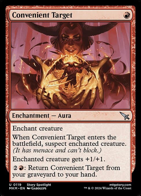 Convenient Target 2024 Magic: The Gathering Murders at Karlov Manor
