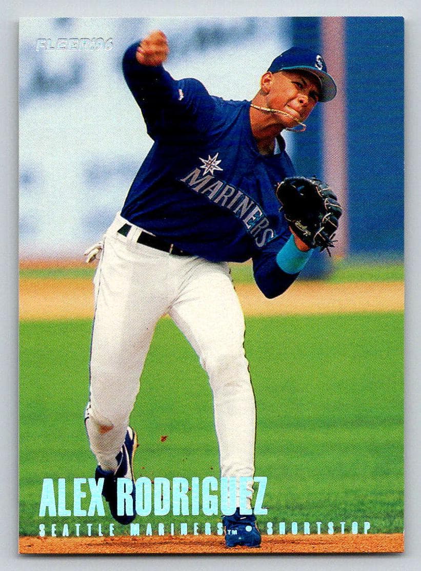 Alex Rodriguez 1996 fleer Fleer