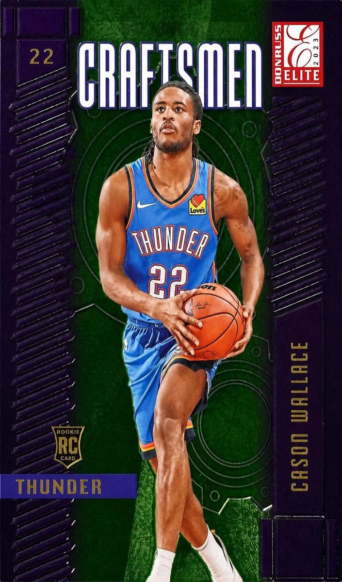 Cason Wallace 2023 panini Donruss Elite