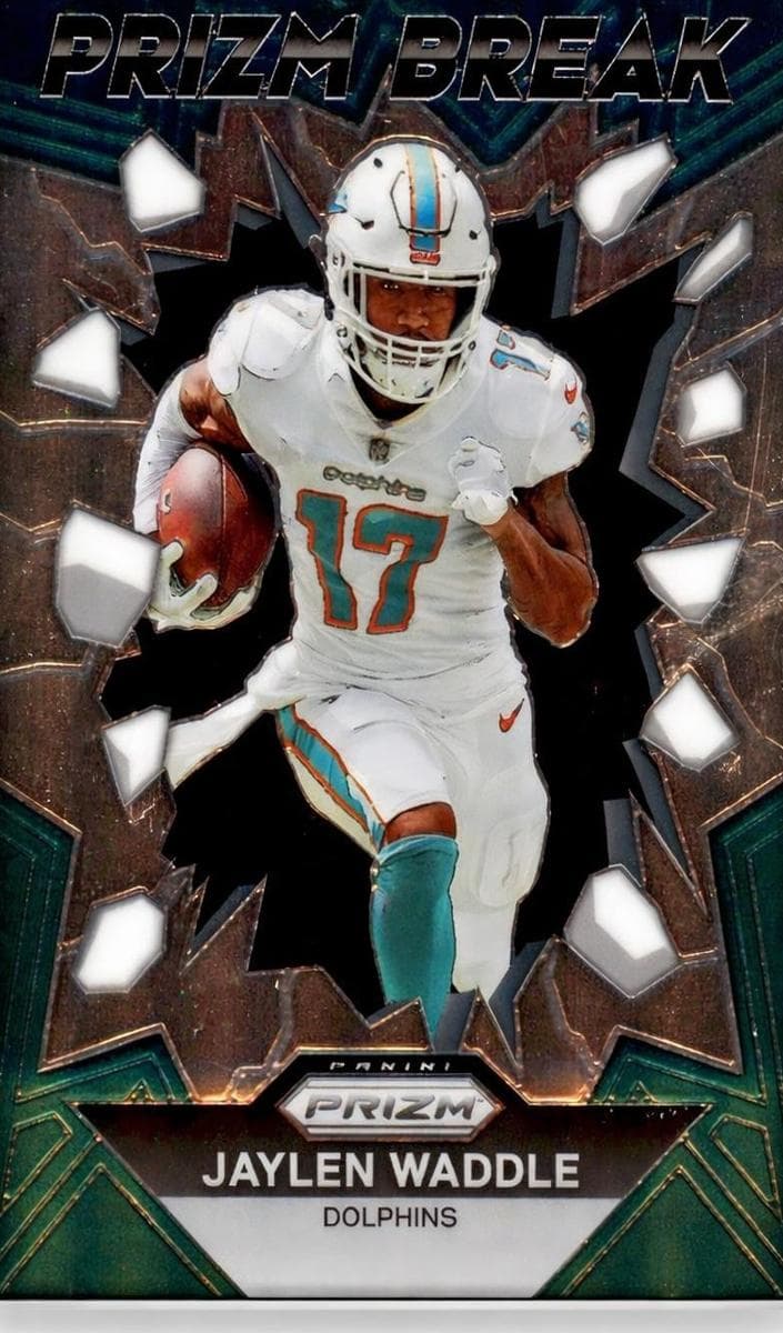 Jaylen Waddle 2023 panini Prizm Prizm Break