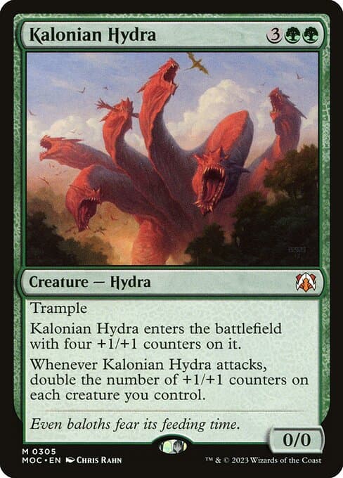 Kalonian Hydra 2024 Magic: The Gathering Bloomburrow Commander