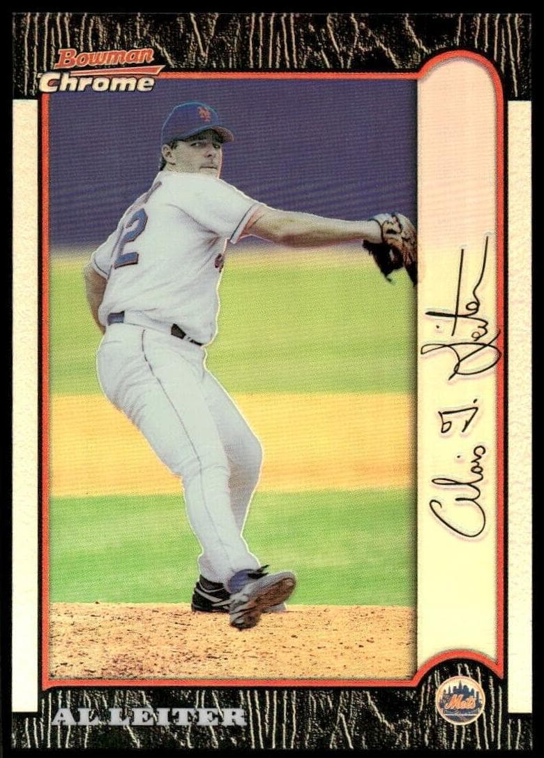 Al Leiter 1999 bowman Bowman Chrome