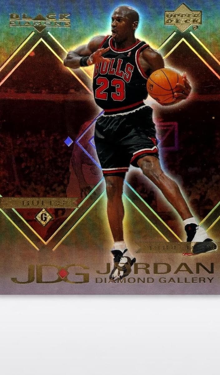 Michael Jordan 1999 upper-deck Black Diamond