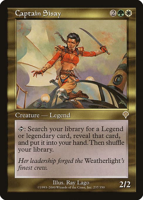 Captain Sisay 2000 Magic: The Gathering