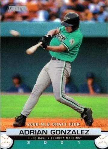 Adrian Gonzalez 2001 unknown Stadium Club