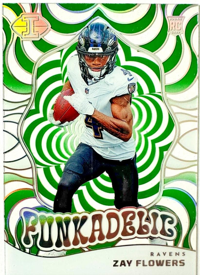 Zay Flowers 2023 panini Panini Illusions