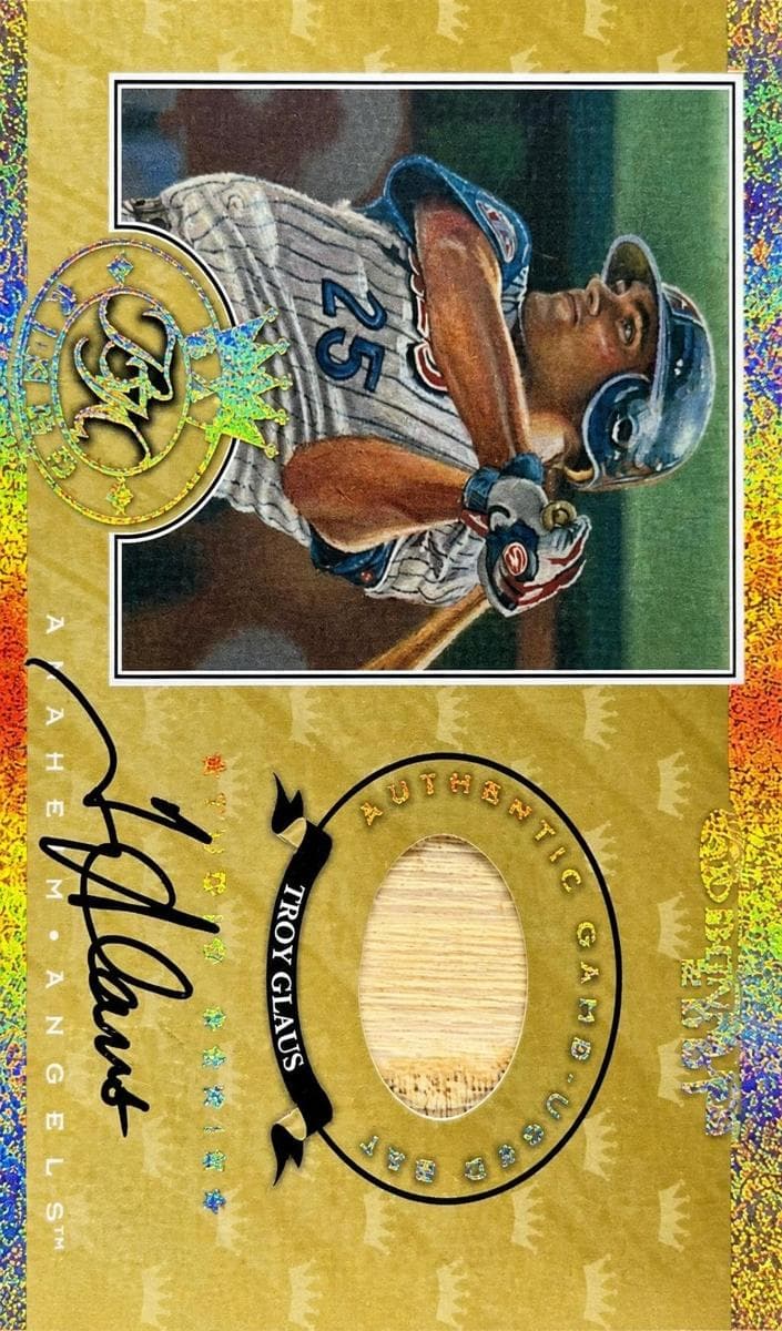 Troy Glaus 2001 panini Donruss