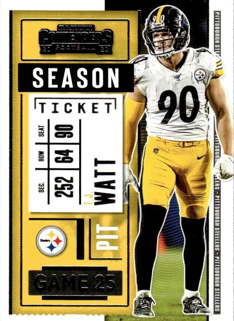 T.J. Watt 2020 panini Panini Contenders