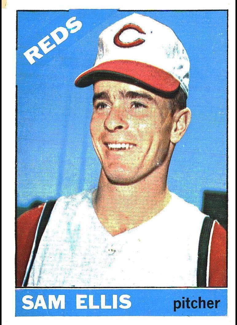 Sammy Ellis 1966 topps Topps Venezuelan