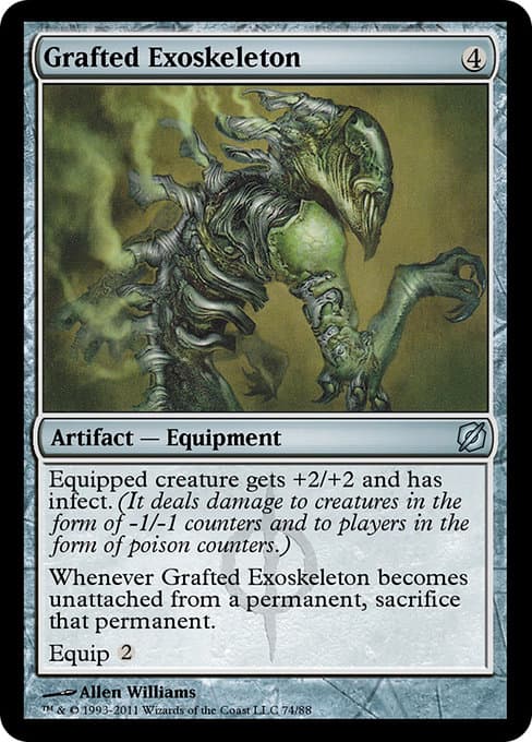 Grafted Exoskeleton 2023 Magic: The Gathering Phyrexia: All Will Be One Commander