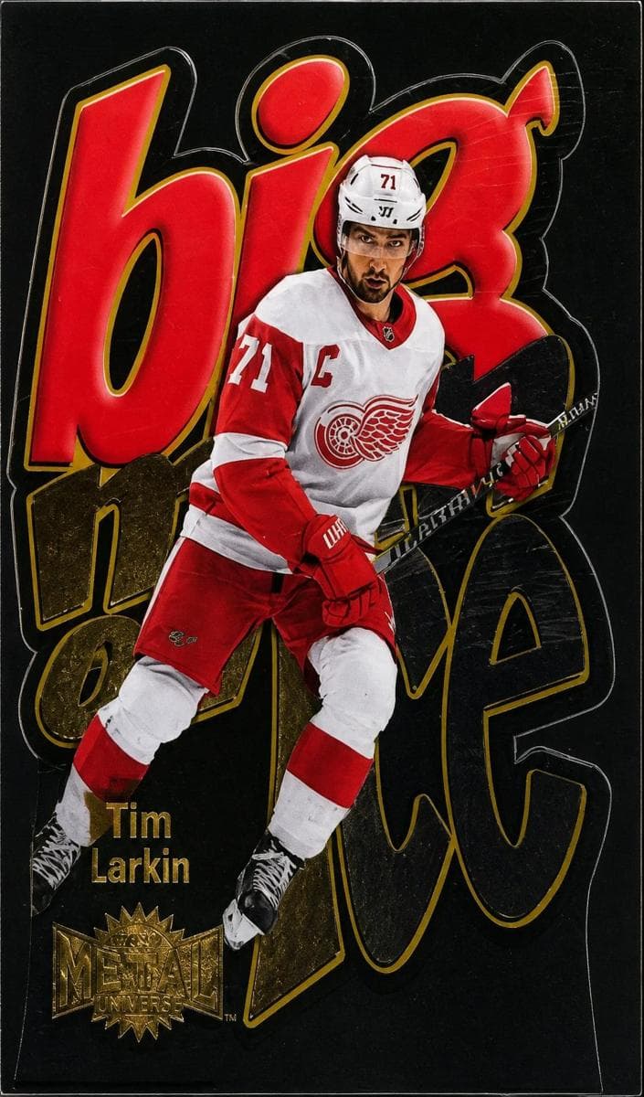 Dylan Larkin 2021 fleer SkyBox Metal Universe