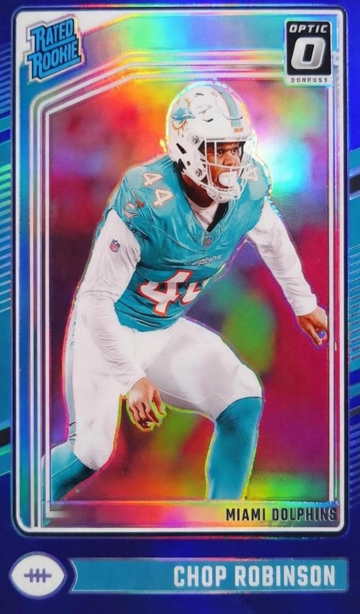 Chop Robinson 2024 panini Panini Donruss Optic