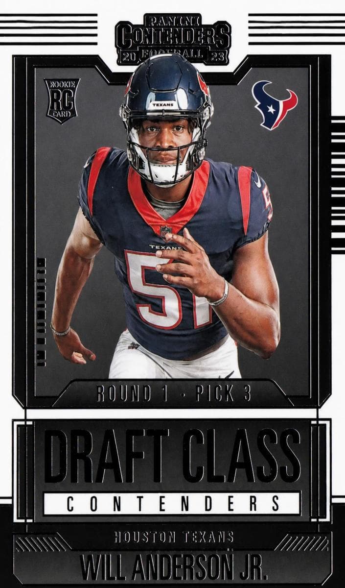 Will Anderson Jr. 2023 panini Panini Contenders