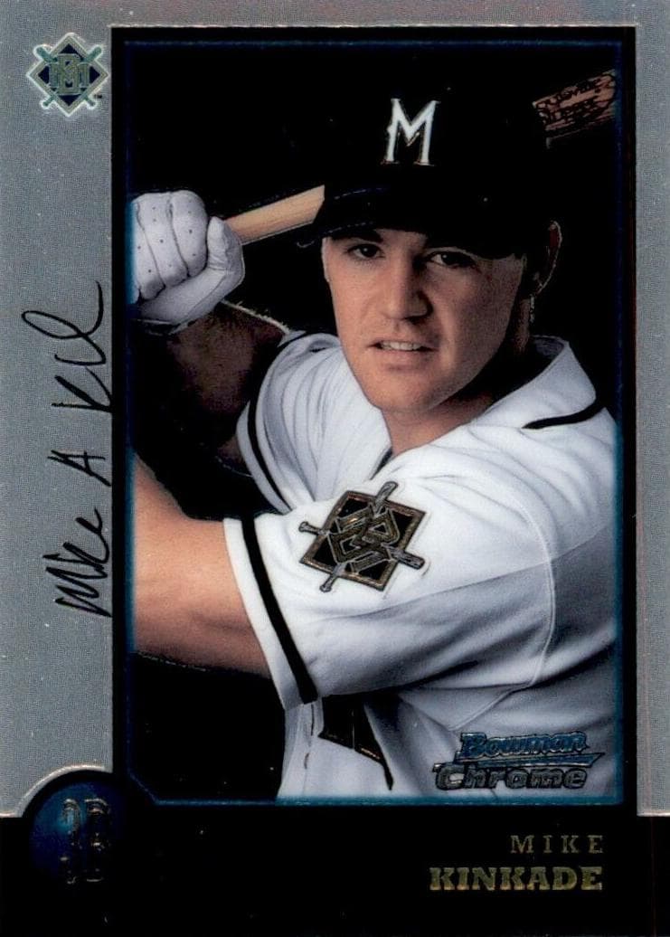 Mike Kinkade 1998 bowman Bowman Chrome