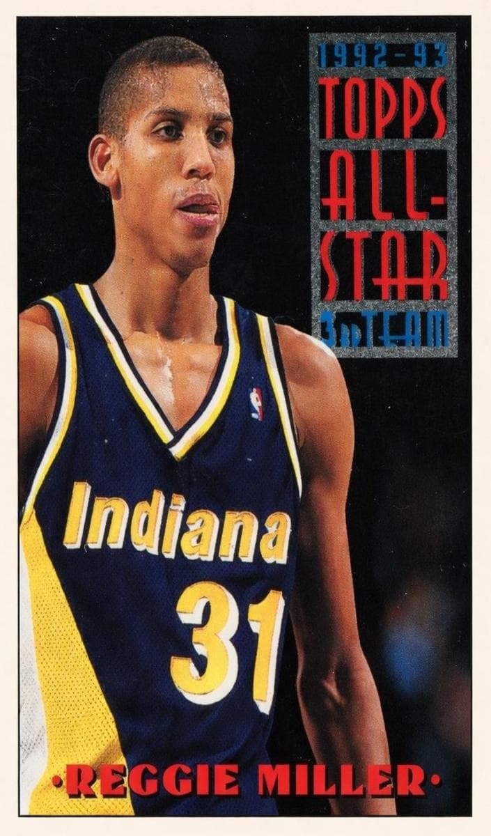 Reggie Miller 1993 topps Topps