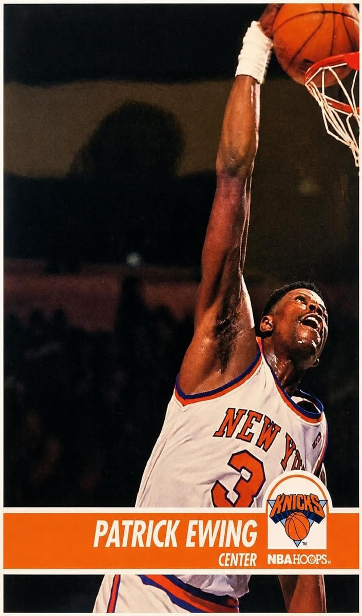 Patrick Ewing 1994 panini Hoops