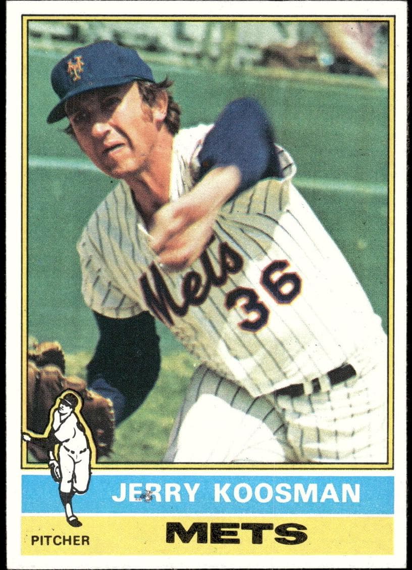 Jerry Koosman 1976 topps Topps