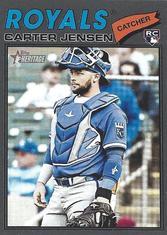 Carter Jensen 2026 topps Topps Heritage