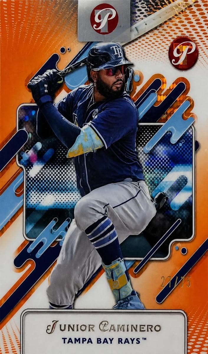 Junior Caminero 2024 topps Topps Pristine