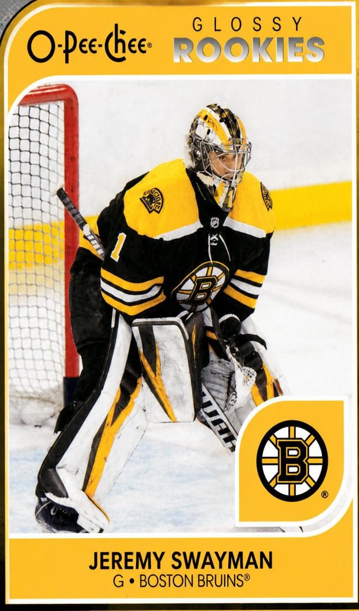 Jeremy Swayman 2021 upper-deck Upper Deck
