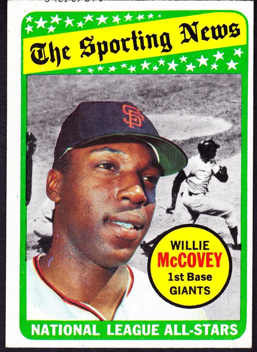 Willie McCovey 1969 topps Topps