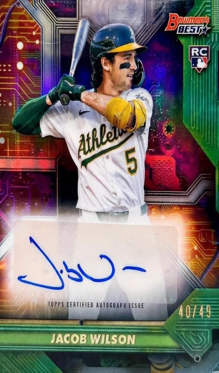 Jacob Wilson 2025 bowman Bowman Best