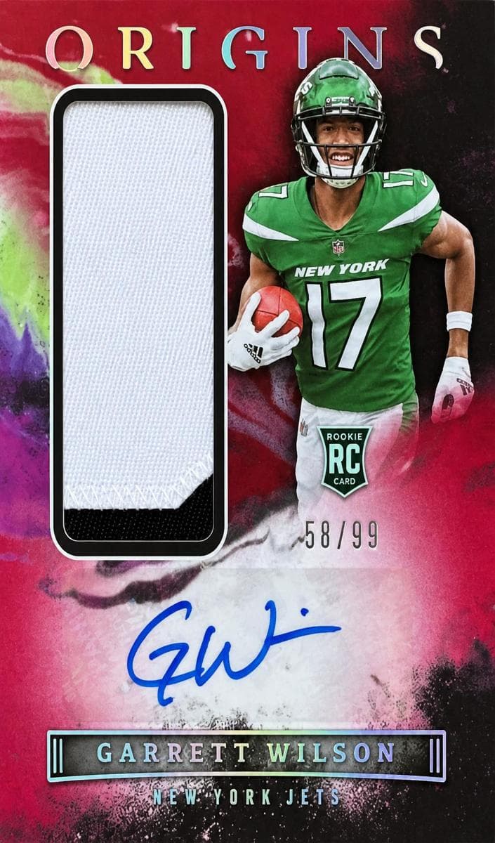 Garrett Wilson 2022 panini Panini Origins