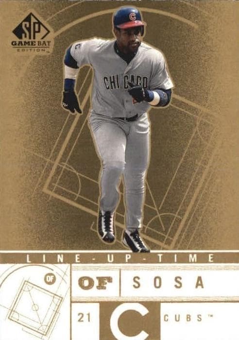 Sammy Sosa 2001 unknown SP Game Bat Edition