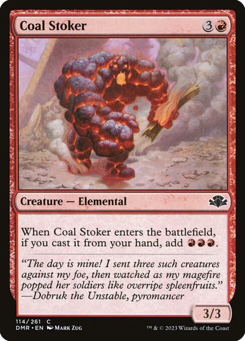 Coal Stoker 2023 Magic: The Gathering Dominaria Remastered
