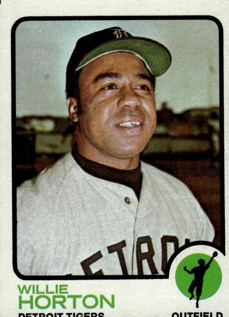 Willie Horton 1973 topps Topps