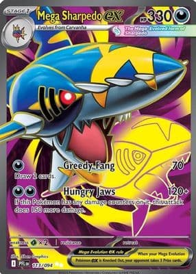 Mega Sharpedo ex 2025 Mega