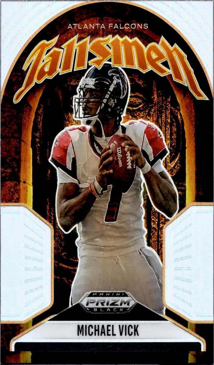 Michael Vick 2025 panini Panini Prizm Black