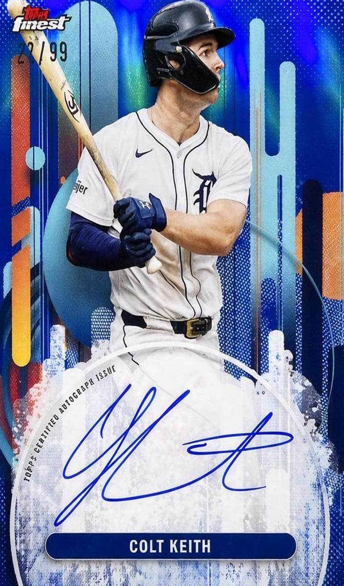 Colt Keith 2025 topps Topps Finest