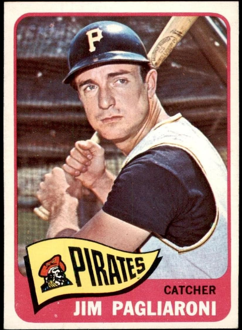 Jim Pagliaroni 1965 topps Topps