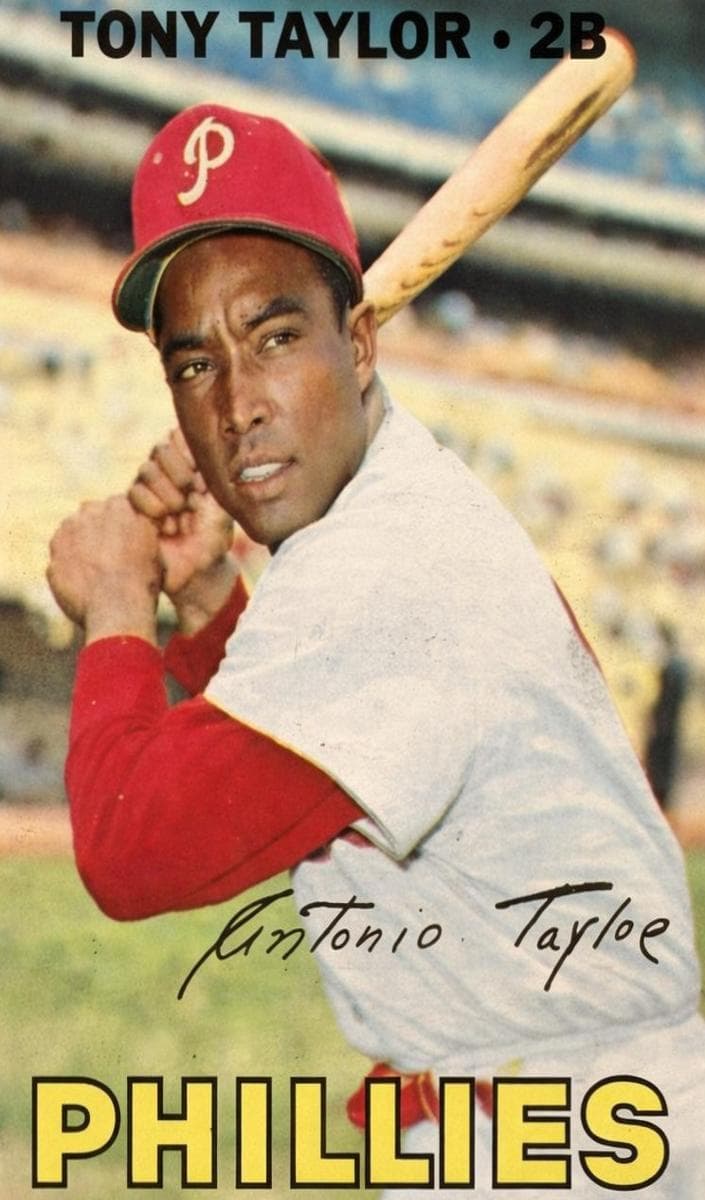 Tony Taylor 1967 topps O-Pee-Chee