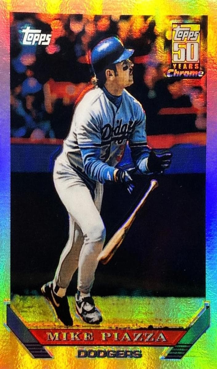 Mike Piazza 2001 topps Topps Traded & Rookies