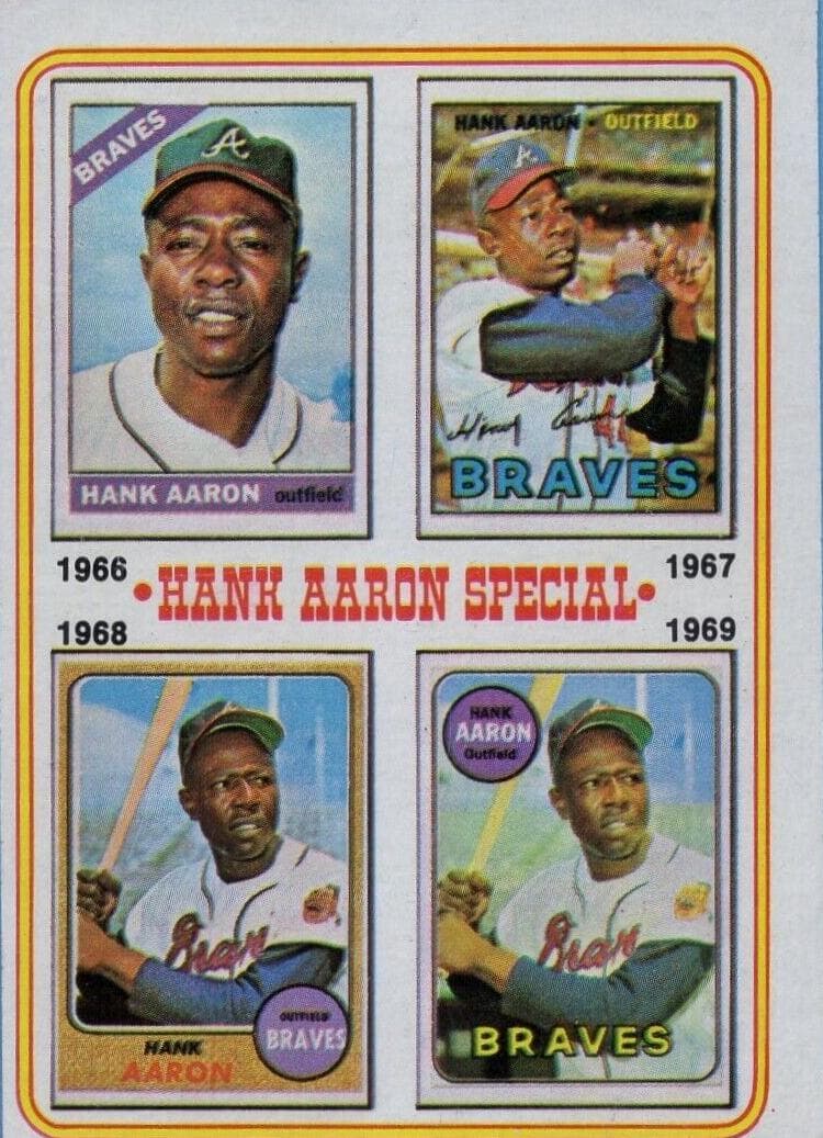 National League 1967 Home Run Leaders (Hank Aaron / Jim Wynn / Ron Santo / Willie McCovey) #5