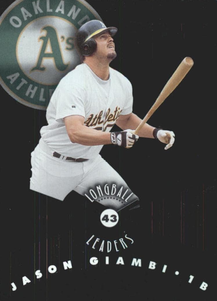 Jason Giambi 2001 panini Donruss
